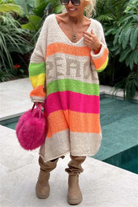 Casual Ibiza Sweater - Aurora-Beige-S-State of Style