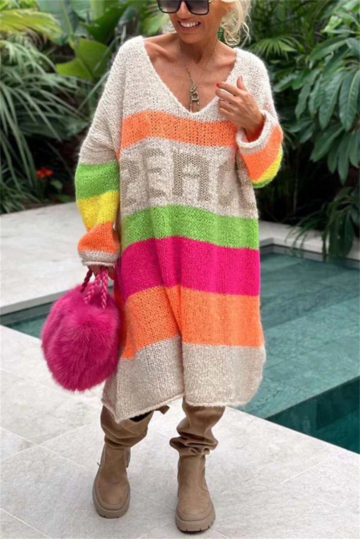 Casual Ibiza Sweater - Aurora-Beige-S-State of Style