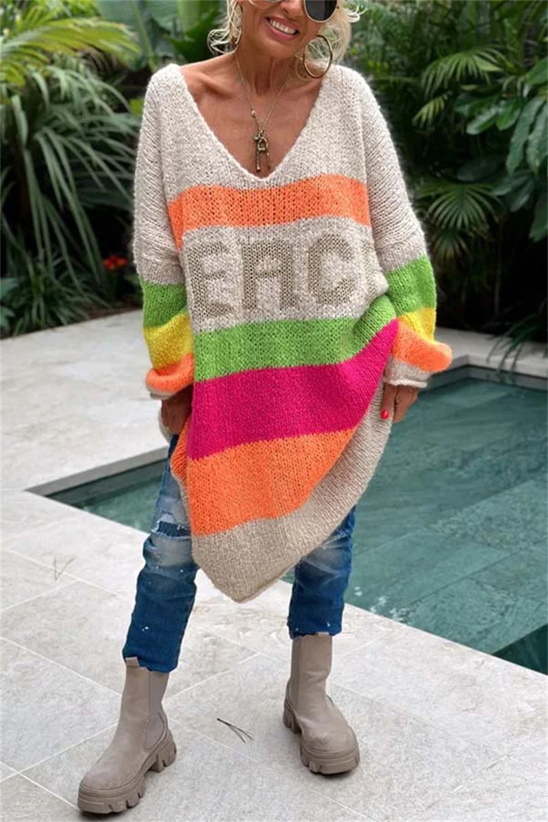 Casual Ibiza Sweater - Aurora-Beige-S-State of Style