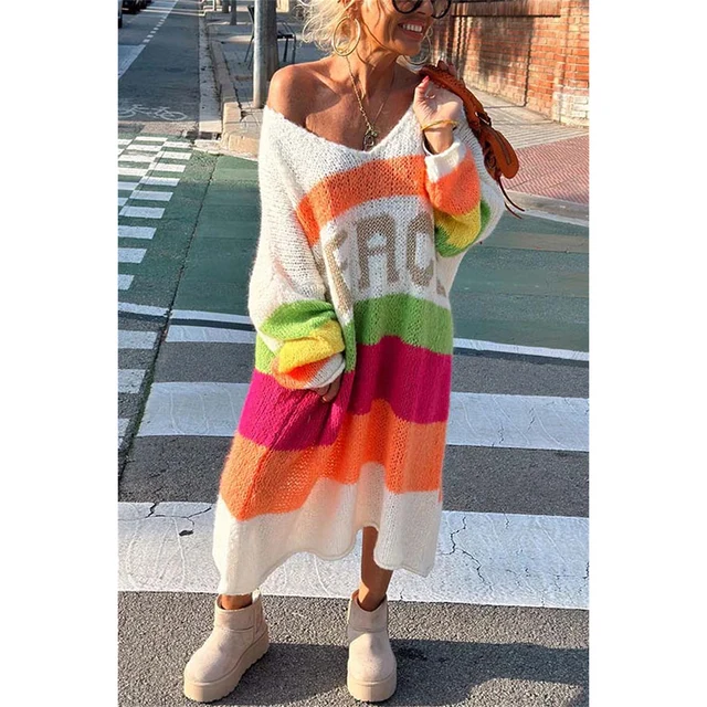 Casual Ibiza Sweater - Aurora-Beige-S-State of Style