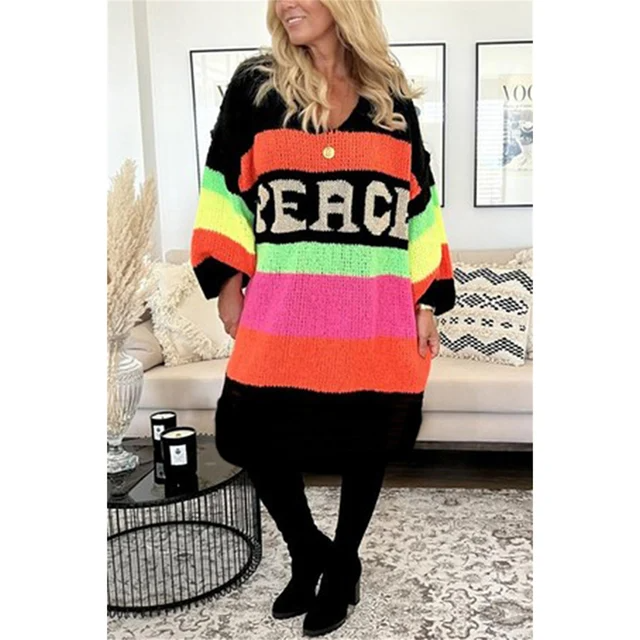 Casual Ibiza Sweater - Aurora-Beige-S-State of Style