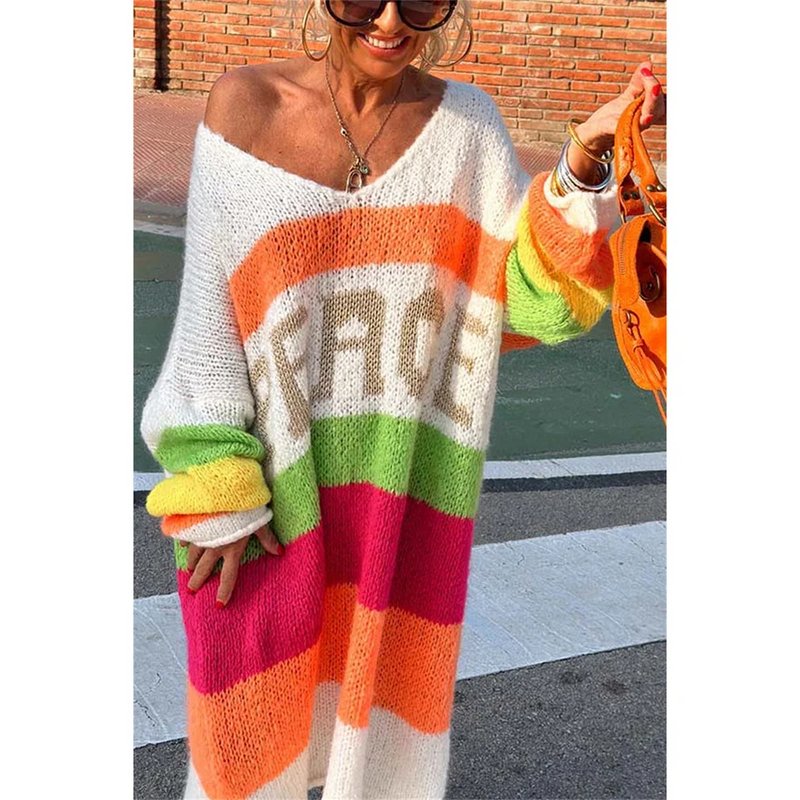 Casual Ibiza Sweater - Aurora-White-S-State of Style