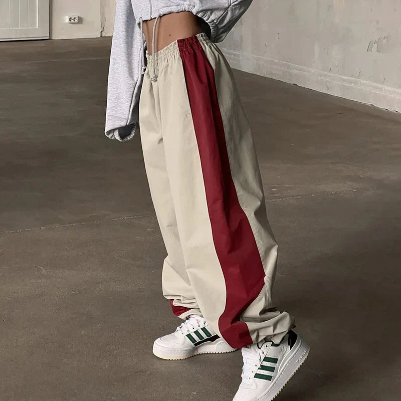 Casual Joggers with Colour Blocks - Nova-Black-XS-State of Style