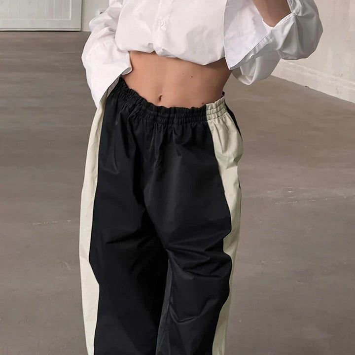 Casual Joggers with Colour Blocks - Nova-Black-XS-State of Style