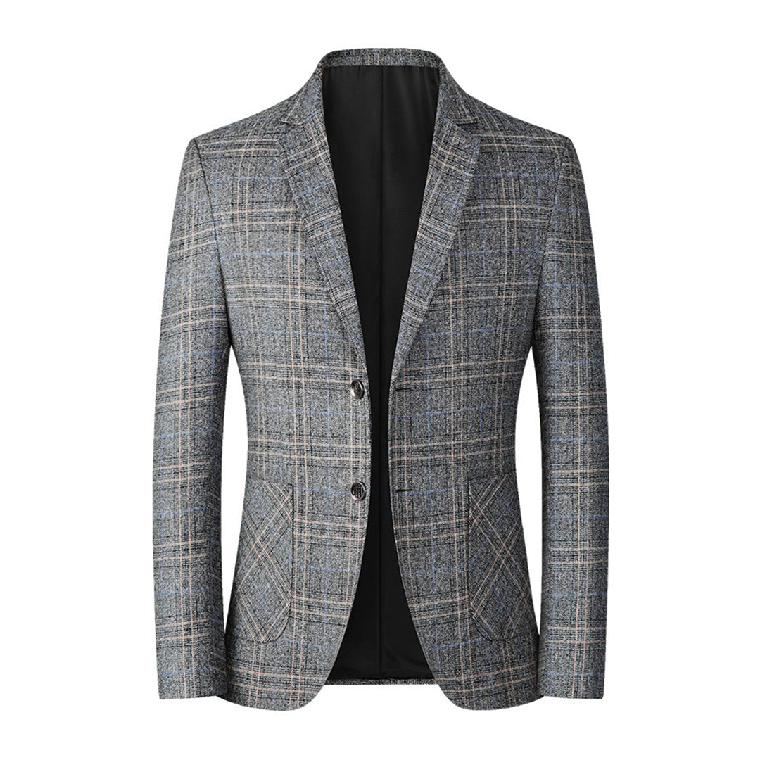 Casual Men's Blazer - Alvaro-Grey-XS-State of Style
