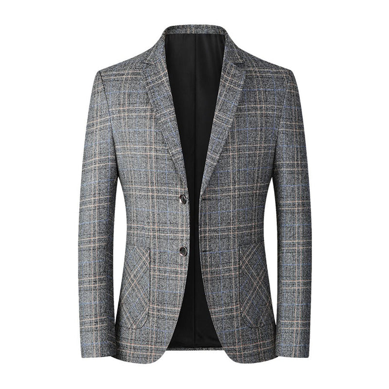 Casual Men's Blazer - Alvaro-Grey-XS-State of Style