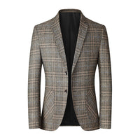 Casual Men's Blazer - Alvaro-Khaki-XS-State of Style