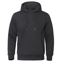 Casual Men's Hoodie - ChillCore-Black-M-State of Style