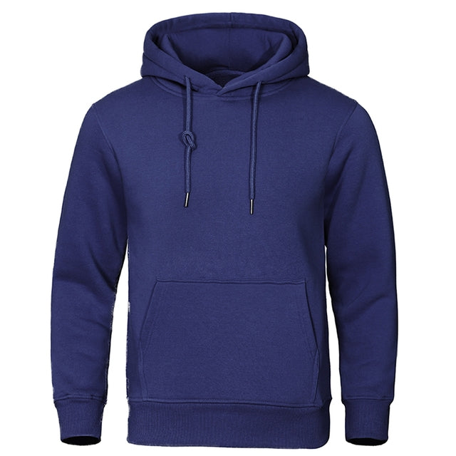 Casual Men's Hoodie - ChillCore-Dark Blue-M-State of Style