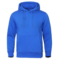 Casual Men's Hoodie - ChillCore-Light Blue-M-State of Style