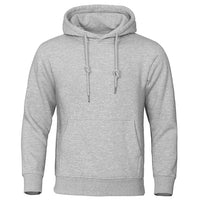 Casual Men's Hoodie - ChillCore-Light Grey-M-State of Style