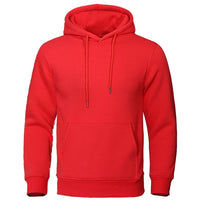 Casual Men's Hoodie - ChillCore-Red-M-State of Style