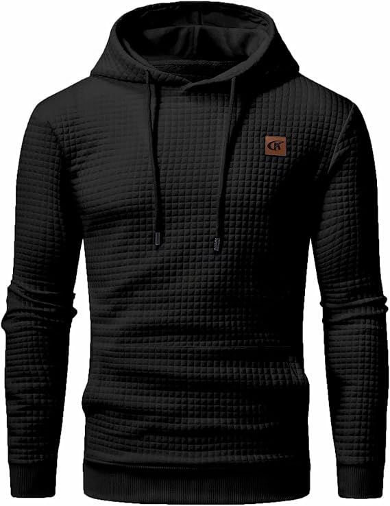Casual Men's Hoodie - Timo-Black-S-State of Style