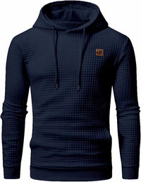 Casual Men's Hoodie - Timo-Dark blue-S-State of Style