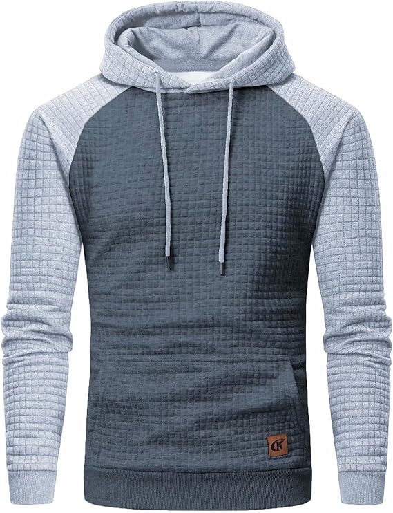 Casual Men's Hoodie - Timo-Grey Light grey-S-State of Style
