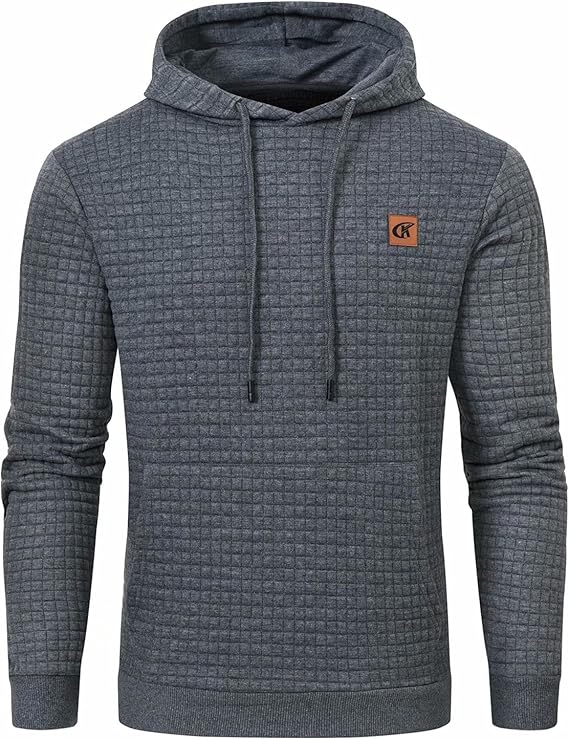 Casual Men's Hoodie - Timo-Grey-S-State of Style