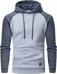 Casual Men's Hoodie - Timo-Light grey Grey-S-State of Style