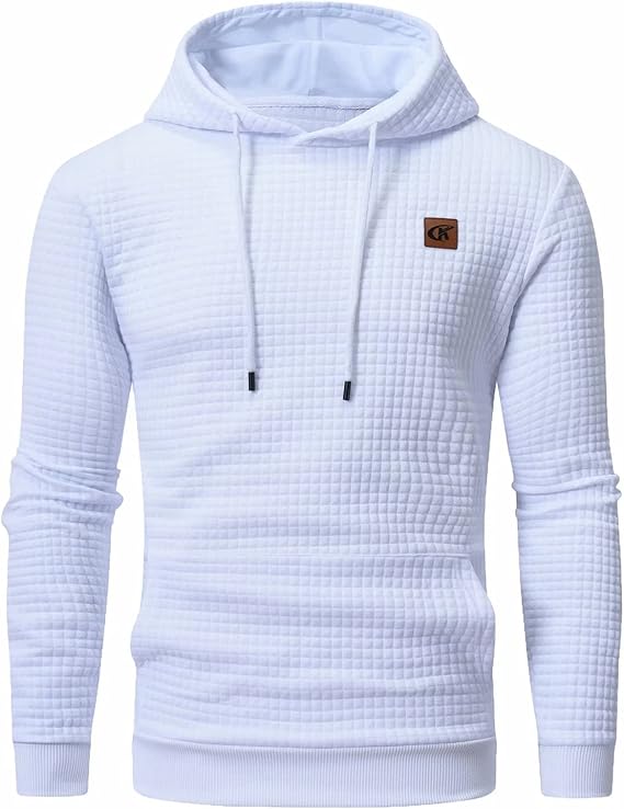 Casual Men's Hoodie - Timo-White-S-State of Style