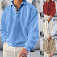 Casual Men's Polo Sweater - Oliver-White-S-State of Style