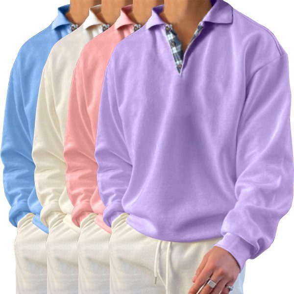 Casual Men's Sweater - Victor-White-S-State of Style