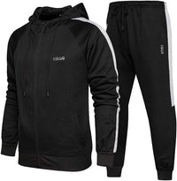 Casual Men's Tracksuit - Noah-Black-S-State of Style