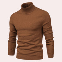 Casual Men's Turtleneck - Noah-Brown-S-State of Style