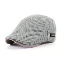 Casual Mesh Beret for Men - AirFlow-Grey-State of Style