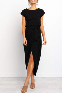 Casual midi dress - Isabella-Green-S-State of Style