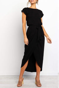 Casual midi dress - Isabella-Green-S-State of Style