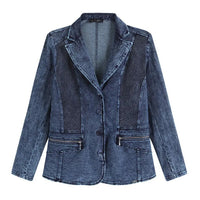 Casual Plus Size Denim Suit | Comfortable & Stylish-50-State of Style