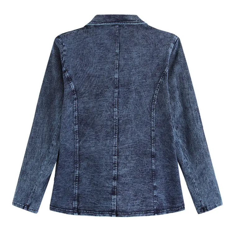 Casual Plus Size Denim Suit | Comfortable & Stylish-50-State of Style