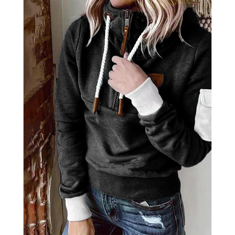 Casual Solid Colour Hoodie - Luna-Green-S-State of Style