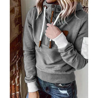 Casual Solid Colour Hoodie - Luna-Green-S-State of Style