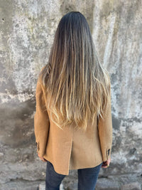 Casual Women's Blazer - Elisa-Apricot-S-State of Style
