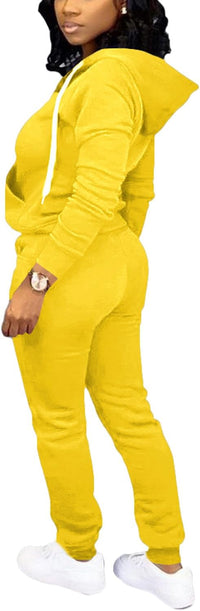 Casual Women's Jogging Suit - Mia-Olive Green-S-State of Style