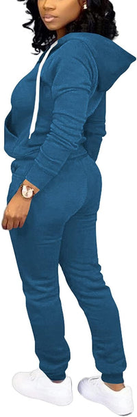 Casual Women's Jogging Suit - Mia-Olive Green-S-State of Style