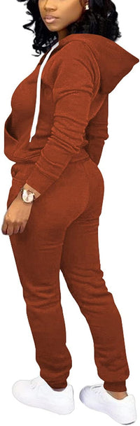 Casual Women's Jogging Suit - Mia-Olive Green-S-State of Style