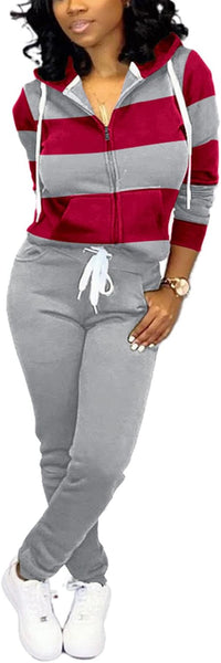 Casual Women's Jogging Suit - Mia-Olive Green-S-State of Style