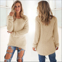 Casual Women’s Jumper - Ella-Beige-S-State of Style
