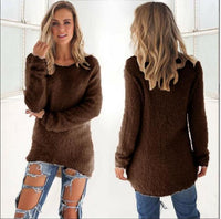 Casual Women’s Jumper - Ella-Brown-S-State of Style