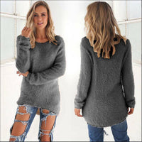 Casual Women’s Jumper - Ella-Grey-S-State of Style