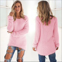 Casual Women’s Jumper - Ella-Light Pink-S-State of Style