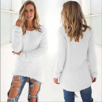 Casual Women’s Jumper - Ella-White-S-State of Style