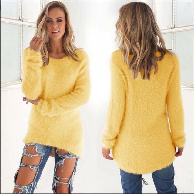 Casual Women’s Jumper - Ella-Yellow-S-State of Style