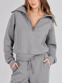 Casual Women's Lounge Set - Luna-Grey-S-State of Style