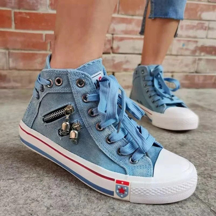 Casual Women's Walking Shoes-Dark Blue-5-State of Style