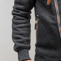 Casual Zip-Up Hoodie - Orion-Black-S-State of Style