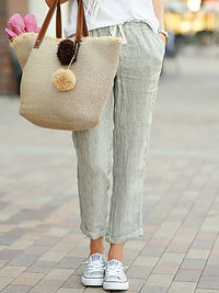 CasualPants | Women's Trousers-Black-S-State of Style