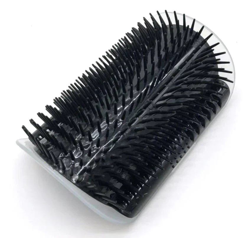 Cat Corner Brush for Self-Grooming - PurrGroom-Black-9x13cm-State of Style