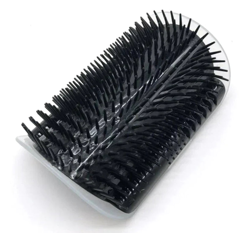 Cat Corner Brush for Self-Grooming - PurrGroom-Black-9x13cm-State of Style